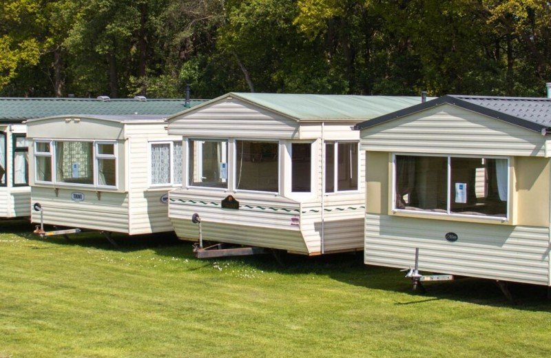 Mobilheim Sommer fertig machen